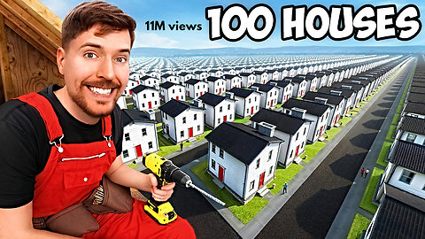 I Built 100 Houses And Gave Them Away!