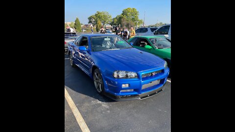 Spotting a R34 Skyline V-Spec 2 Nur!