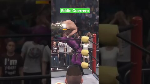 Eddie Guerrero OMG apron spinning ddt Rey Mysterio Luchador WWE #wweraw #wwe #luchalibre