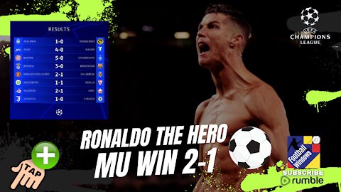 RONALDO THE HERO - Champions League - Manchester United