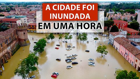 Itália está DEBAIXO D’ÁGUA, Canadá está PEGANDO FOGO → Quem irá parar o ataque do Cérbero Climático?