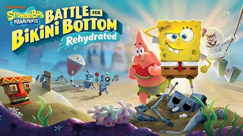 Selamatkan bikini bottom | Spongebob battle for bikini bottom