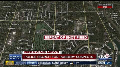 Shot fired as police search for suspects after CVS robbery