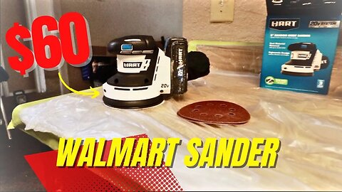 Hart 20V Sander for Under $60...Pro or No?