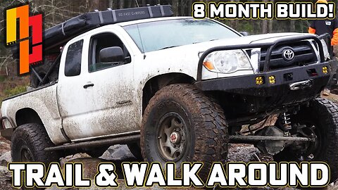 Toyota Tacoma built for Rock Crawling + Overlanding Walk-around