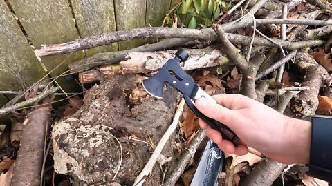 14in1 Multitool Hatchet Great Survival Axe, Stocking stuffer