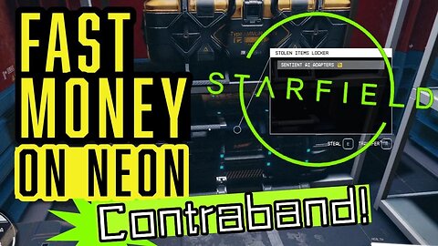 Starfield How to Regain and Sell Your Contraband on Neon