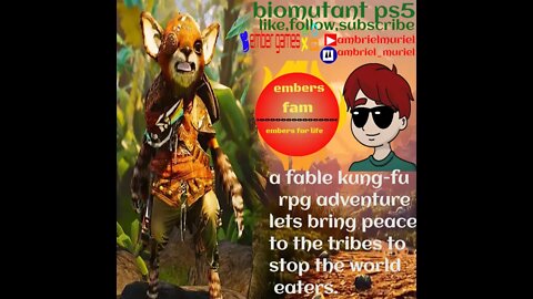 biomutant (deadshot) ( a kung-fu fable rpg game) come see what this games all about