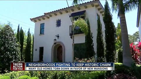 Neighborhoods fighting to keep historic charm