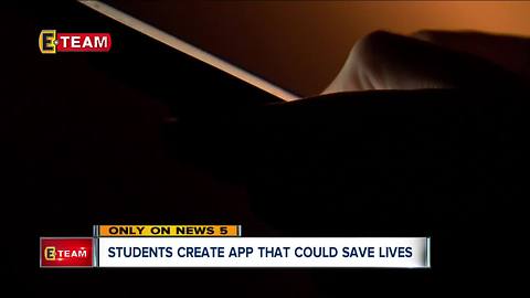 Rocky River Students develop smartphone app protecting classmates from school shooter