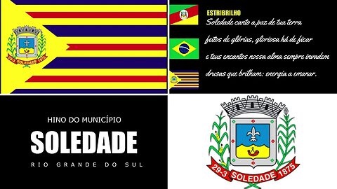 SOLEDADE -RS SÍMBOLOS DO MUNICÍPIO