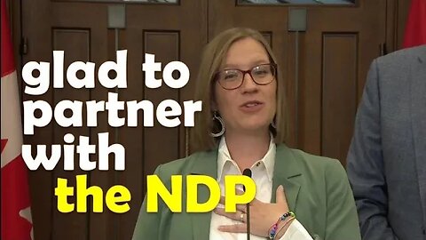 Liberals "are glad to have this partnership with the NDP"