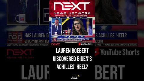 Has Lauren Boebert Discovered Biden's Achilles' Heel? #shorts