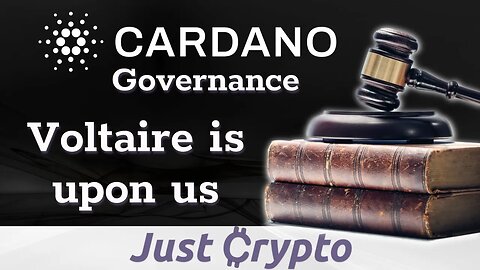 Cardano Governance - The Era of Voltaire Is Upon Us