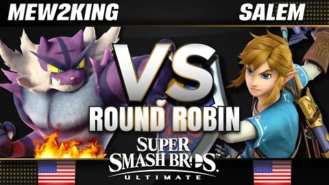 FOX | Mew2King (Wolf/Lucina/Incineroar) vs. Salem (Link) - Smash Ultimate MVG Round-Robin