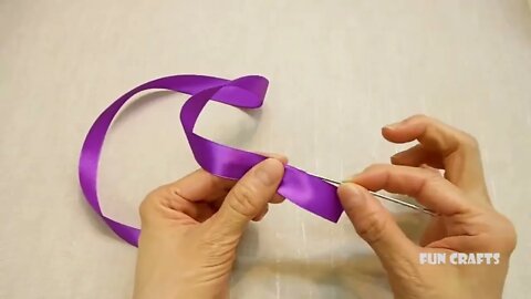 DIY Ribbon Flowers - How to Make Ribbon Roses