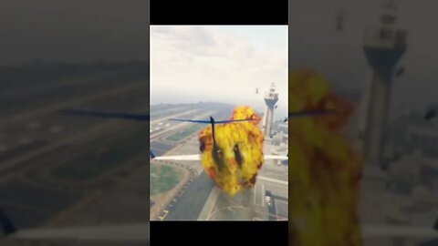 fly on military base in #gta5 #shorts