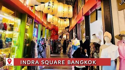 [4K] Walk inside Indra Square Shopping Mall - Pratunam Bangkok