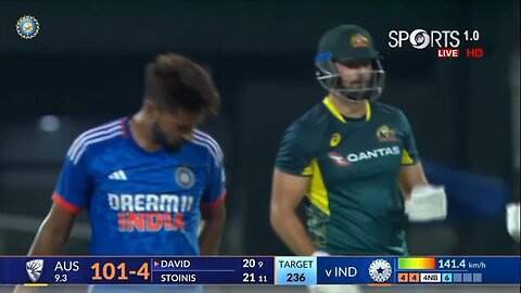 India vs Australia T20 match highlights