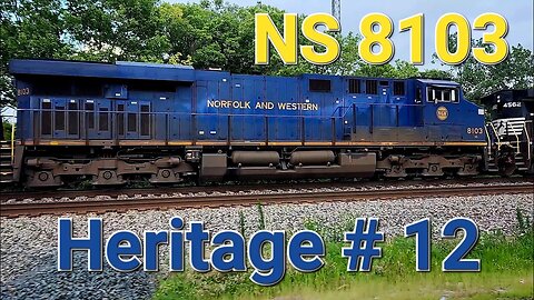 NS8103 Norfolk and Western Heritage unit