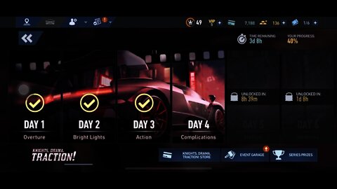 Knights, Drama, Traction! Event Day 4 | McLaren Senna | NFS No Limits