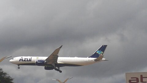 Airbus A330NEO PR-ANW na aproximação final antes de pousar em Manaus vindo de Campinas 09042021