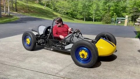 In The Garage With EHR 1964 Formcar Formula Vee Racer First time running AND First test drive.