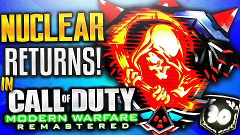 "VICIOUS MEDAL" Vs. "NUCLEAR MEDAL" In "Modern Warfare Remastered!" (COD MWR: 30 Kill-streak Medal)!