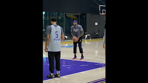 Lakers training camp Day 2