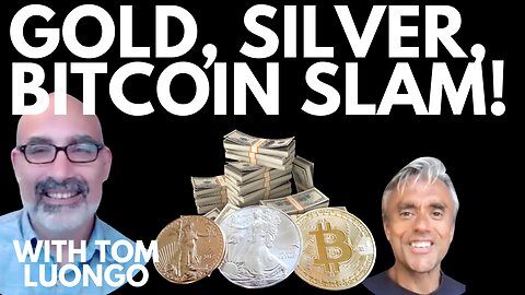 BITCOIN, GOLD, SILVER SLAMMED ! IRAN ISRAEL WAR LOOMING? WITH TOM LUONGO