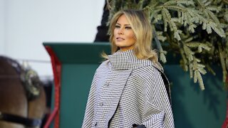 First Lady Melania Trump Gives Farewell Address