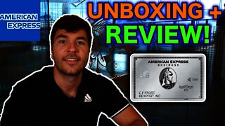 AMEX BUSINESS PLATINUM UNBOXING + REVIEW! (2021)