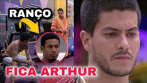 P.A vota em Arthur Aguiar e Público se revolta # ForaP.A #bbb22 #ficaArthur #arthuraguiar #P.A