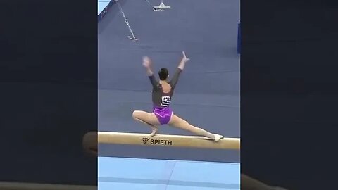 Giorgia Villa 🇮🇹 Balance Beam - Baku World Cup 2023 #shorts