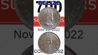 Belize 5 Cents 1981.#shorts #coinnotesz #viral