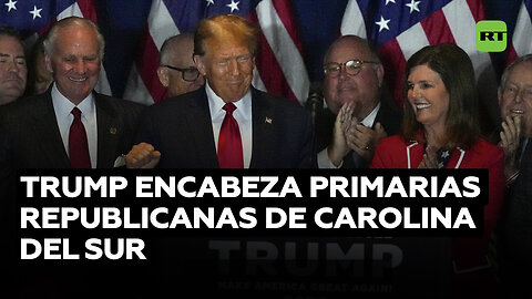 Trump lidera las primarias republicanas de Carolina del Sur