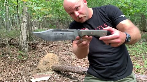 Marine Reaper Bowie / V-44X Bowie Knife / Hard use.