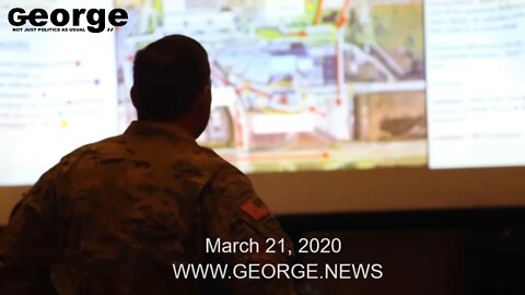 Florida National Guard COVID-19 Response Orange County, @GEORGEnews B-ROLL, MARCH 21, 2020