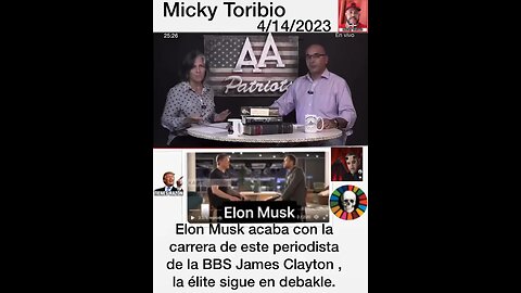 ELON MUSH ACABA CON LA CARRERA PERIODÍSTICA DEL SEÑOR JAMES CLAYTON DE BBS