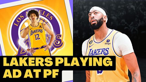 Lakers Playing Anthony Davis At Power Forward