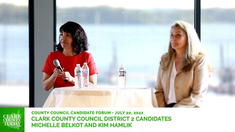 Clark County Council District 2 Candidates • Michelle Belkot and Kim Hamlik