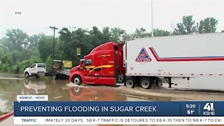 Preventing flooding in Sugar Creek