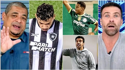 "QUE SE DANE! O Palmeiras TÁ EMBALADO! O Botafogo agora TÁ OLHANDO pra TABELA e..." OLHA ESSE DEBATE