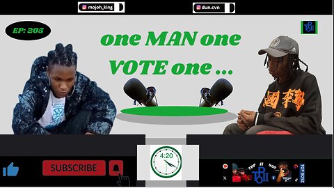 one MAN one VOTE one ... [#205]