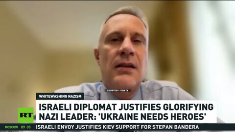 ISRAELI AMBASSADOR TO UKRAINE NORMALIZES UKRAINE NAZI SYMBOLS