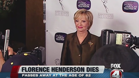 Brady bunch mother, Florence Henderson dead