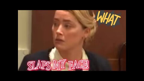 Amber Heard AND THE PLANE SLAP