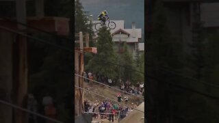 🤯 MASSIVE GAP! *CrankWorx 2022* -Tomas Lemoine #short