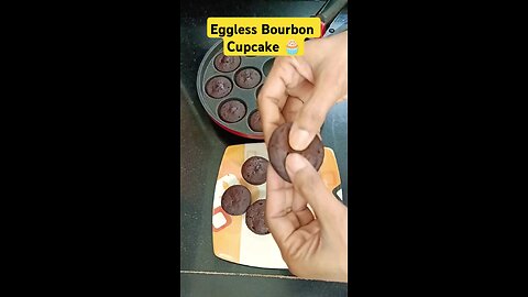 eggless bourbon cupcake recipe