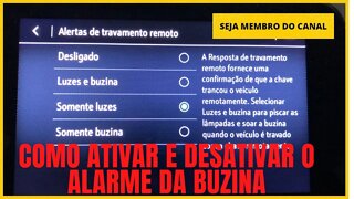 Como programar o trancamento do seu carro, ligando luzes e buzina!